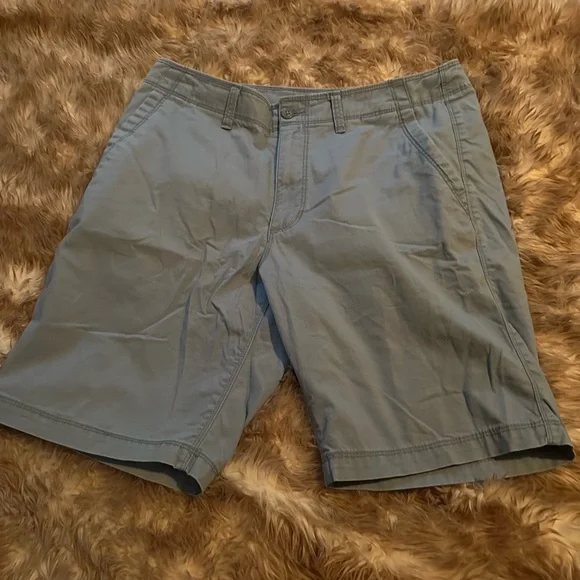 Old Navy Light Blue Flat Front Shorts - Picture 4 of 5
